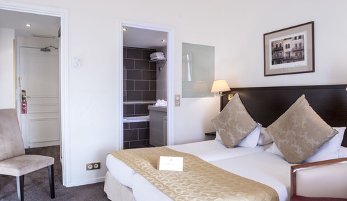 Habitación superior, vistas al mar