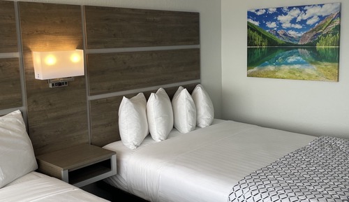 Habitación Premium, 2 camas de matrimonio, vistas al lago