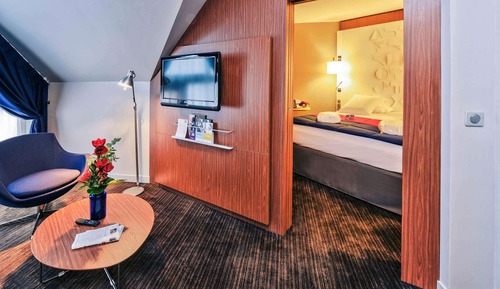 Suite superior, 1 cama de matrimonio grande con sofá cama