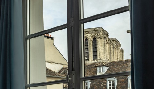 Superior Room with Partial Notre Dame View