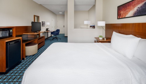 Suite, 1 cama de matrimonio con sofá cama (Mobility Accessible, Roll-in Shower)