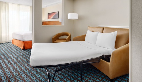 Suite, 1 cama de matrimonio grande con sofá cama (Hearing Accessible)