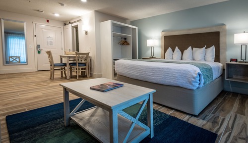 Suite estudio, 1 cama de matrimonio grande con sofá cama