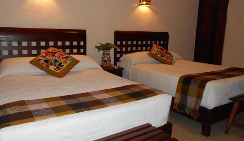 Habitación estándar doble, 2 camas dobles
