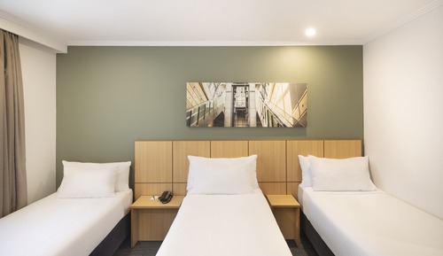 Habitación triple estándar, 3 camas individuales