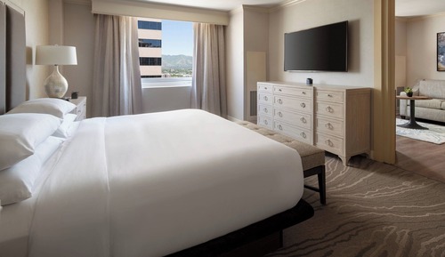 Suite, 1 cama de matrimonio grande, vistas a la ciudad