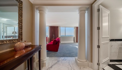 Suite presidencial, 1 cama doble, vistas al mar
