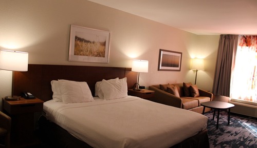Habitación, 1 cama de matrimonio grande con sofá cama
