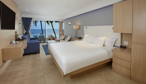 Habitación Premium, 1 cama de matrimonio grande, frente al mar