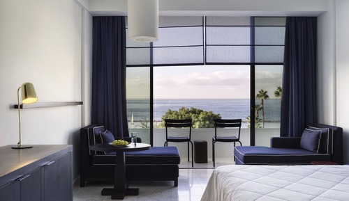 Hab. Veranda con vistas al mar
