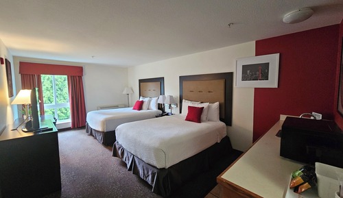Habitación Deluxe, 2 camas de matrimonio, no fumadores