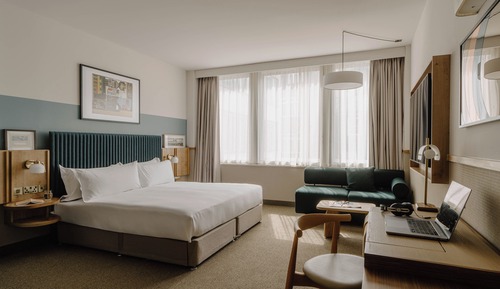 Habitación superior, 1 cama de matrimonio grande