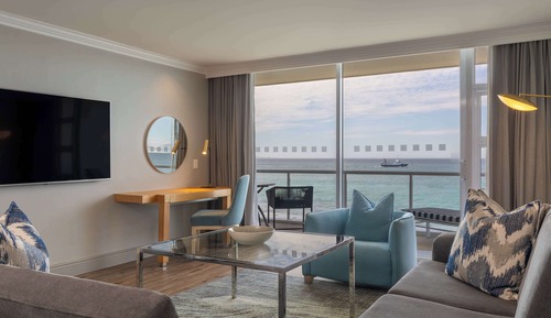 Suite presidencial, balcón, vistas al mar