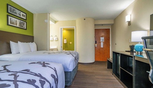 Habitación Business, 2 camas de matrimonio, accesible para personas con discapacidad, no fumadores