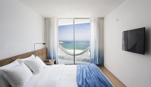 Habitación Grand, balcón, vistas al mar