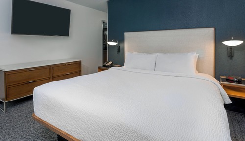 Suite, 1 cama de matrimonio grande con sofá cama, no fumadores, en esquina