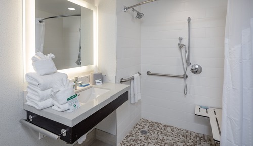 Habitación estándar, 1 cama de matrimonio grande, ducha adaptada (Mobility)