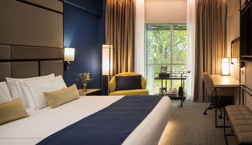 Habitación ejecutiva, 1 cama de matrimonio grande, vistas a la ciudad