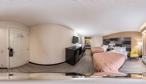 Habitación, 2 camas dobles, accesible para personas con discapacidad, no fumadores