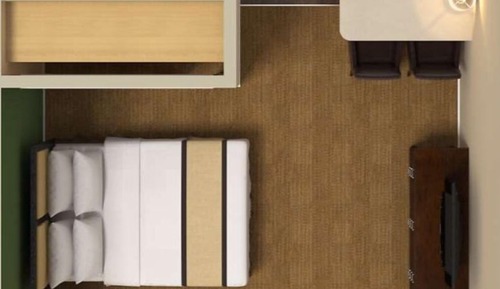Estudio, 1 cama de matrimonio grande, no fumadores