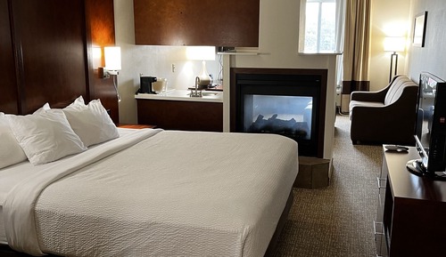 Habitación Premier, 1 cama de matrimonio grande con sofá cama