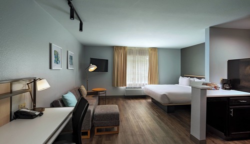 Estudio, 1 cama de matrimonio