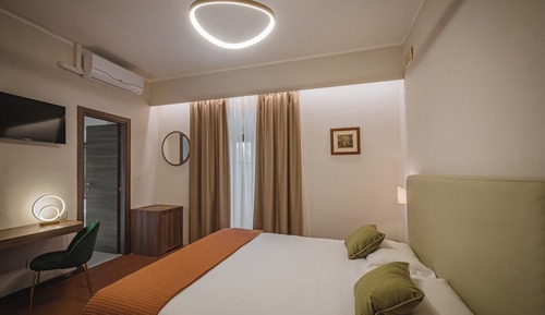 Habitación con 1 cama doble o 2 individuales