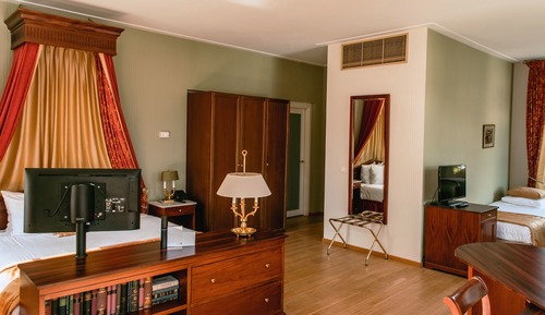 Habitación ejecutiva, varias camas, no fumadores, vistas al jardín