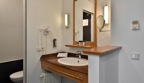 Habitación estándar doble, accesible en silla de ruedas