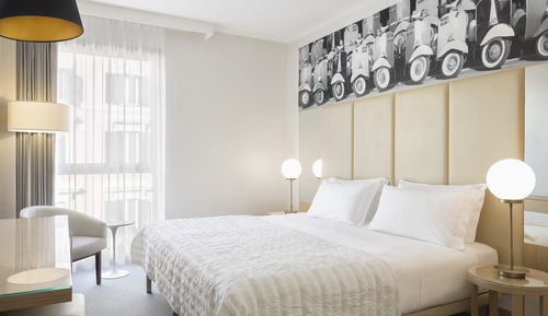 Habitación superior, 1 cama de matrimonio grande