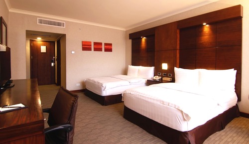 Swiss Executive Room, Habitación ejecutiva con 2 camas individuales, 2 camas dobles