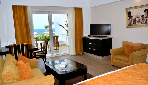 Suite junior, vistas a la playa