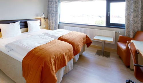 Habitación estándar con 1 cama doble o 2 individuales