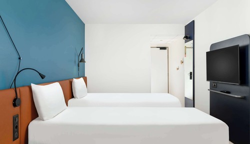 Habitación, 2 camas individuales (equipped with the new bedding)
