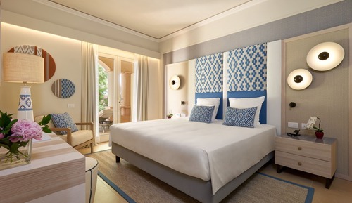 Suite Premier, 1 cama de matrimonio grande con sofá cama, vistas a la laguna
