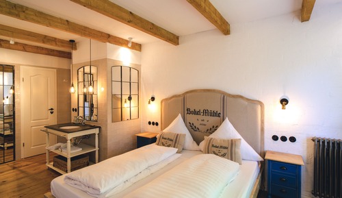 Habitación doble, vistas al jardín