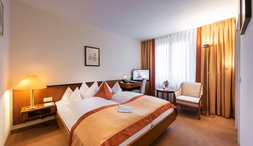 Habitación estándar doble, vistas al jardín