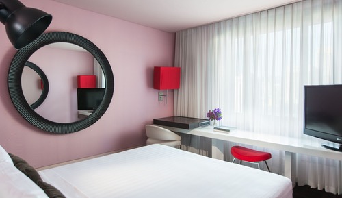 Habitación Deluxe, 1 cama de matrimonio grande, no fumadores, vistas a la ciudad