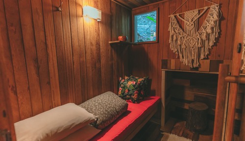 Cabaña romántica, 1 cama doble, no fumadores
