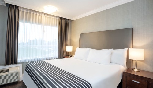 Suite estándar, 1 cama de matrimonio grande con sofá cama, cocina básica