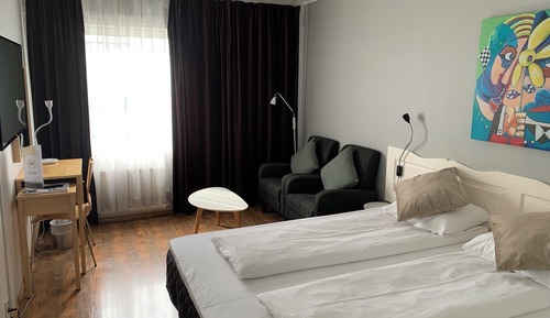 Habitación doble, vistas a la ciudad