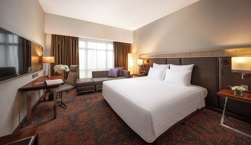 Habitación Deluxe, 1 cama de matrimonio grande, vistas a la ciudad