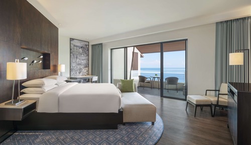 Habitación Club, 1 cama de matrimonio grande, vistas al mar