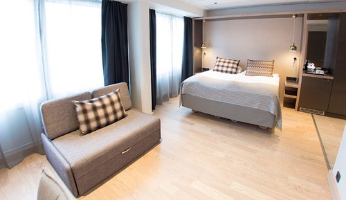 Habitación superior, 1 cama de matrimonio grande