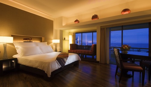 Suite junior, 1 cama doble, vistas al mar