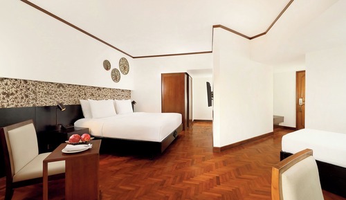 Habitación familiar, varias camas
