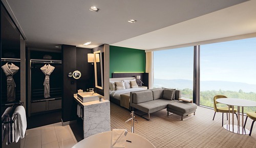 Suite junior, 1 cama de matrimonio grande, Acceso al salón del club (Top Floor)