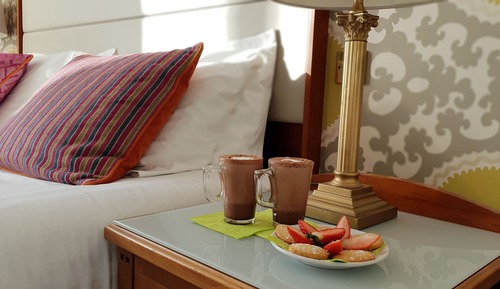 Habitación Club, 1 cama doble, balcón, vistas a la ciudad