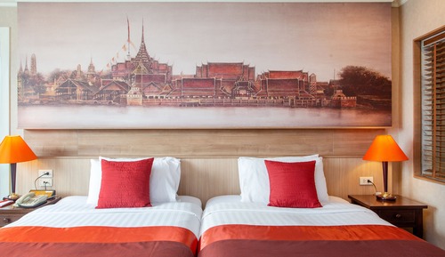 Suite Royal, 2 camas individuales, vistas al río (Royal Thai Suite)