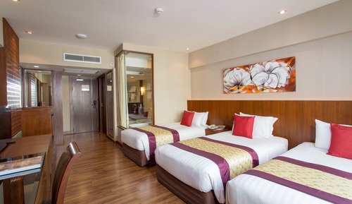 Habitación triple, 3 camas individuales